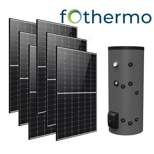 Fothermo PVB 200l napelemes vízmelegítő napelemes rendszerrel